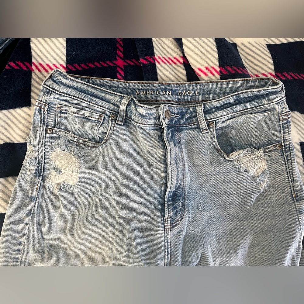 American eagle outfitters stretch mom jeans
